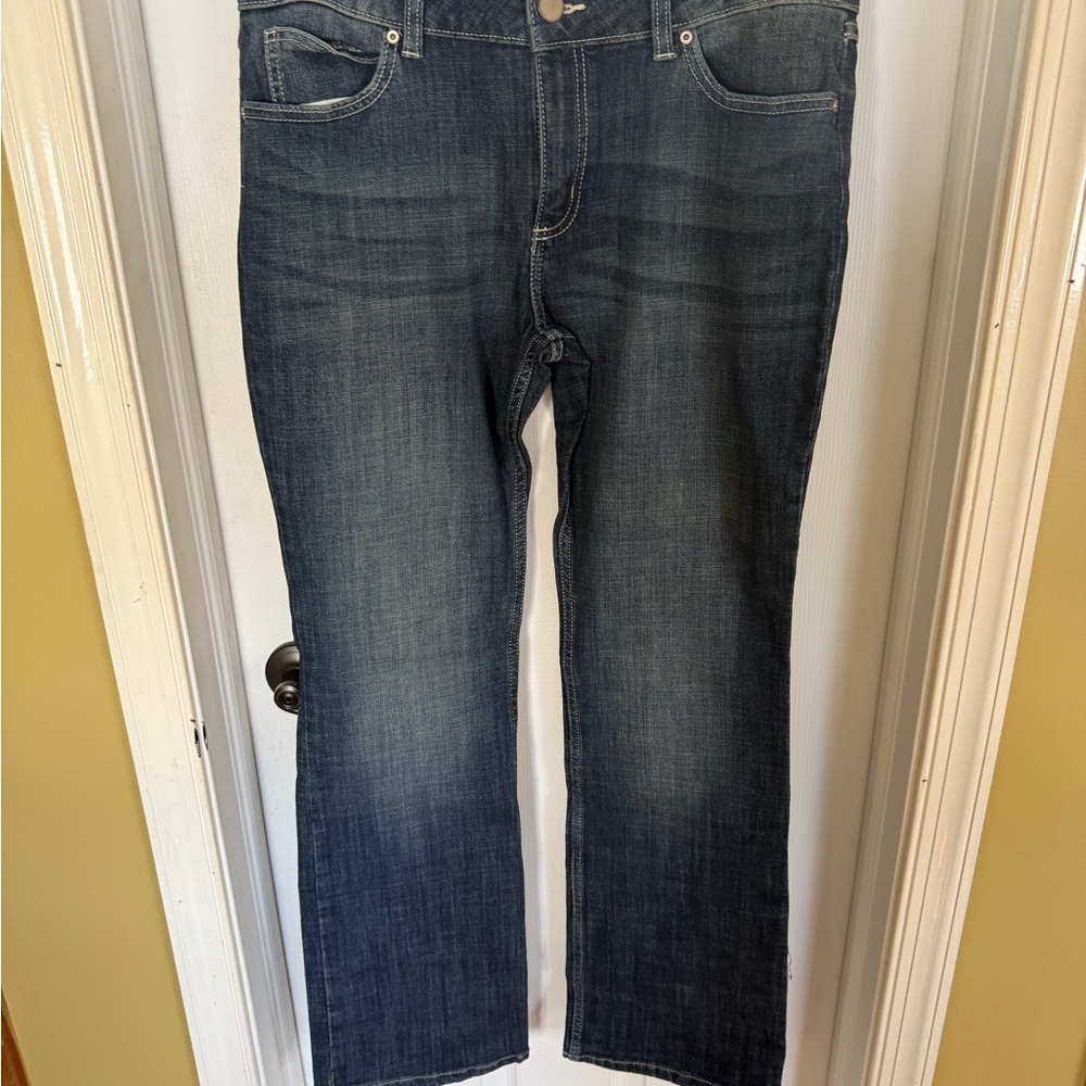 Wrangler Dark Blue Boot Cut Jeans
